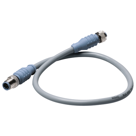 MARETRON Mid Double-Ended Cordset-2M Gray DM-DG1-DF-02.0